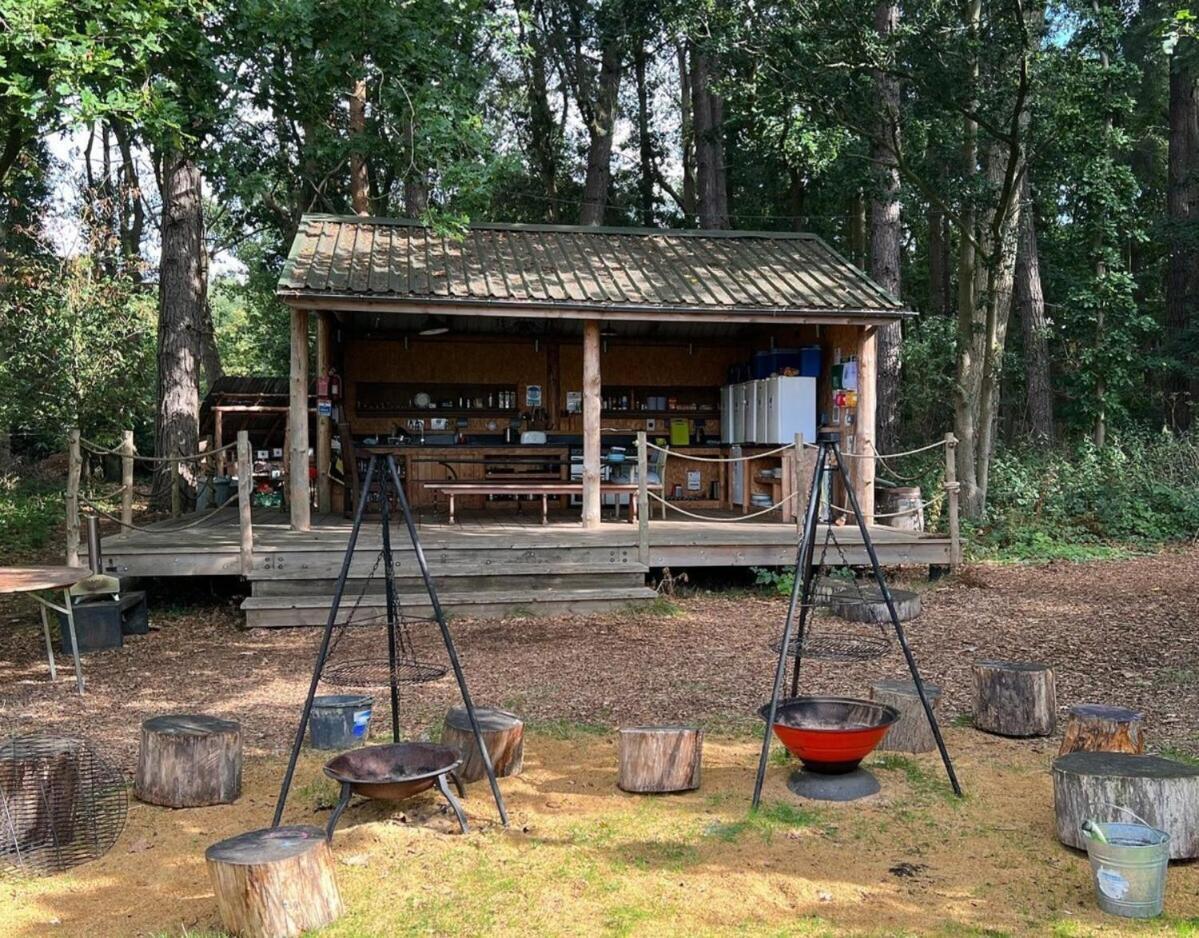 Campsite Moat Island Glamping